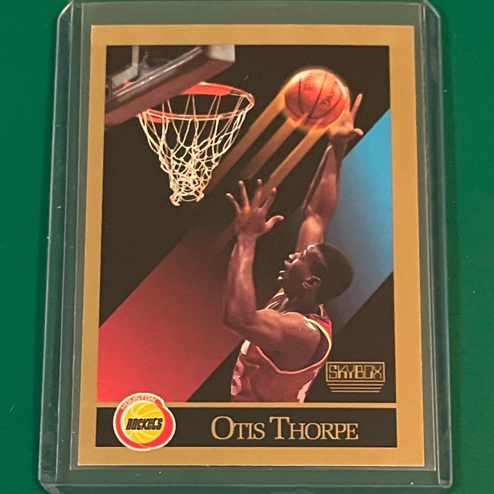Otis Thorpe #112 1990-91 Skybox Basketball Trading Card